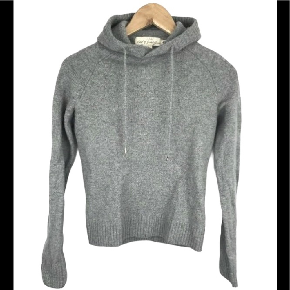 L.O.G.G. H&M Gray Wool Hood Sweater NWT, small